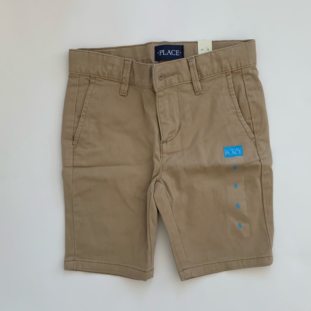 The Children’s Place Khaki Uniforn Shorts